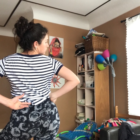 GRACE the perfect fit blue & white sailor tee - Picture 3 of 6